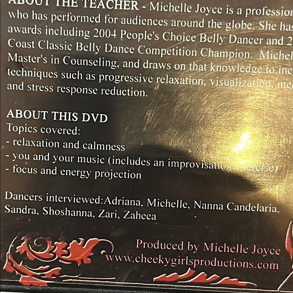 Secrets of the Stage Belly Dancing: Volume I DVD - Picture 3 of 3